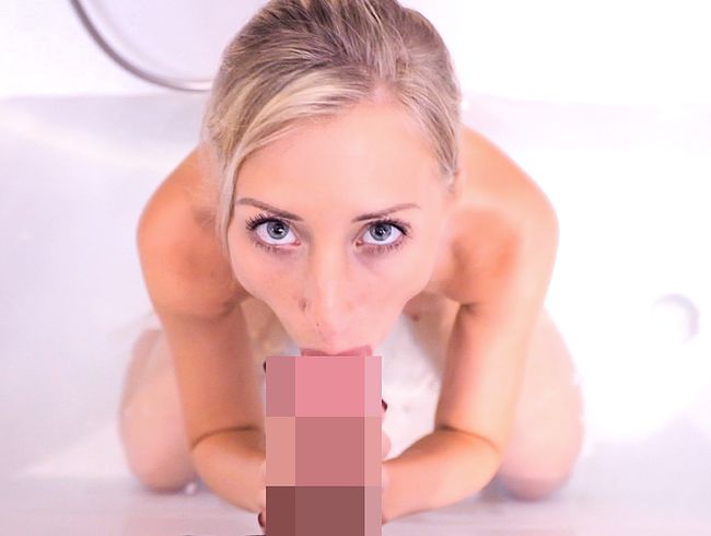 Leonie pur Porno Video: Dich vernasche ich in der Badewanne! POV s*x