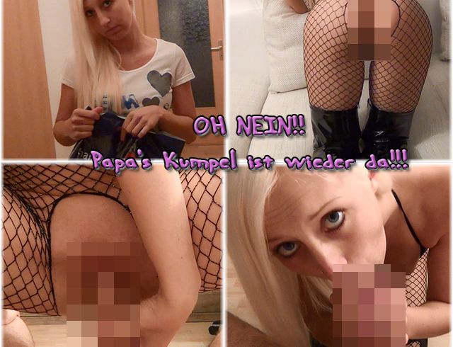 Leonie pur Porno Video: Hilfe!!! Papa's Kumpel ist zurück!!!